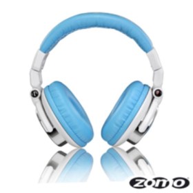 Zomo Headphone HD-1200 White/Blue DJ Наушники